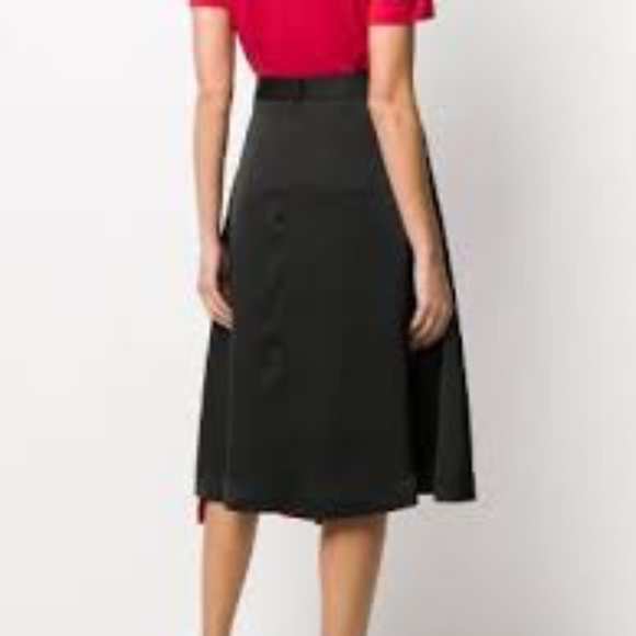 DKNY ASYM PLEATED SKIRT - Picture 4 of 11